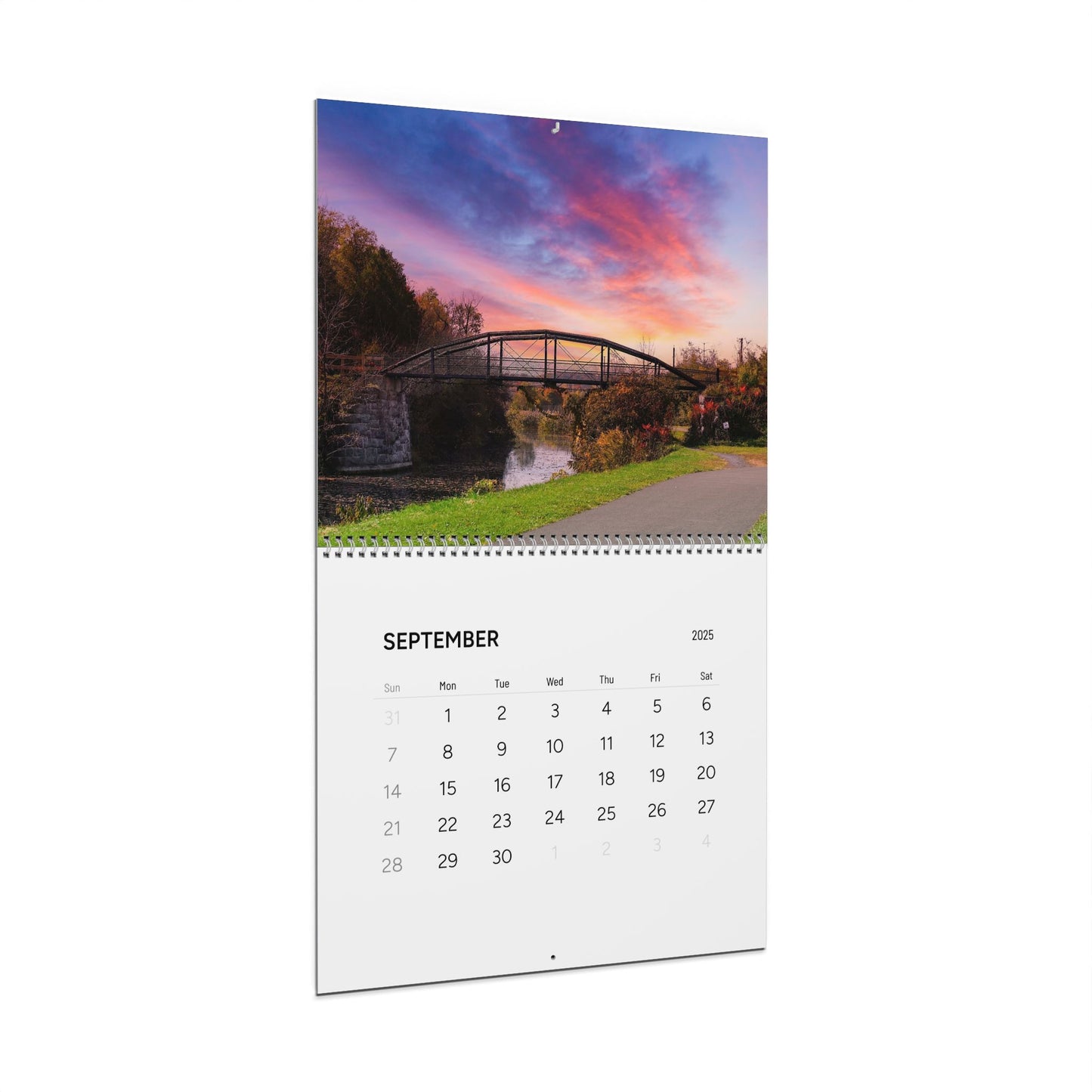 Scenic Nature Calendar | Finger Lakes / Central NY Wall Calendars (2025) | Nature Wall Calendar | Finger Lakes Gift