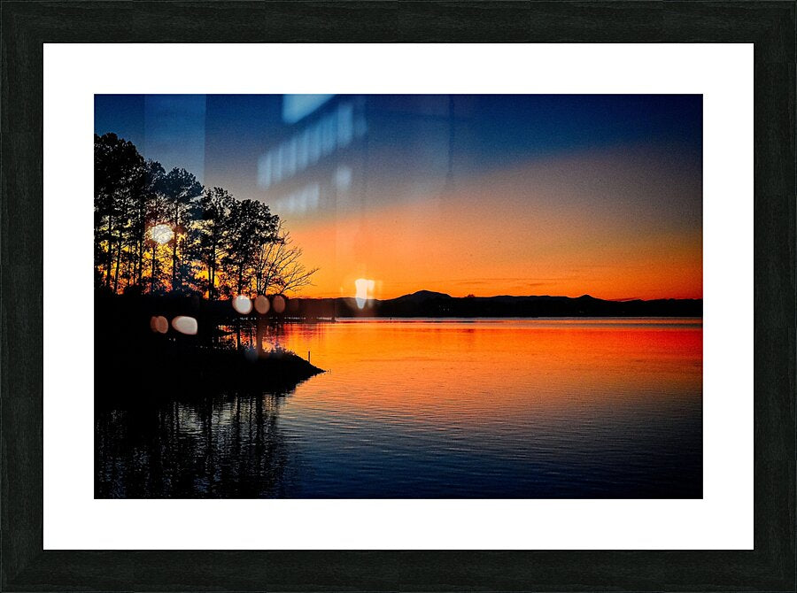 Smith Mountian Lake Sunset Glow