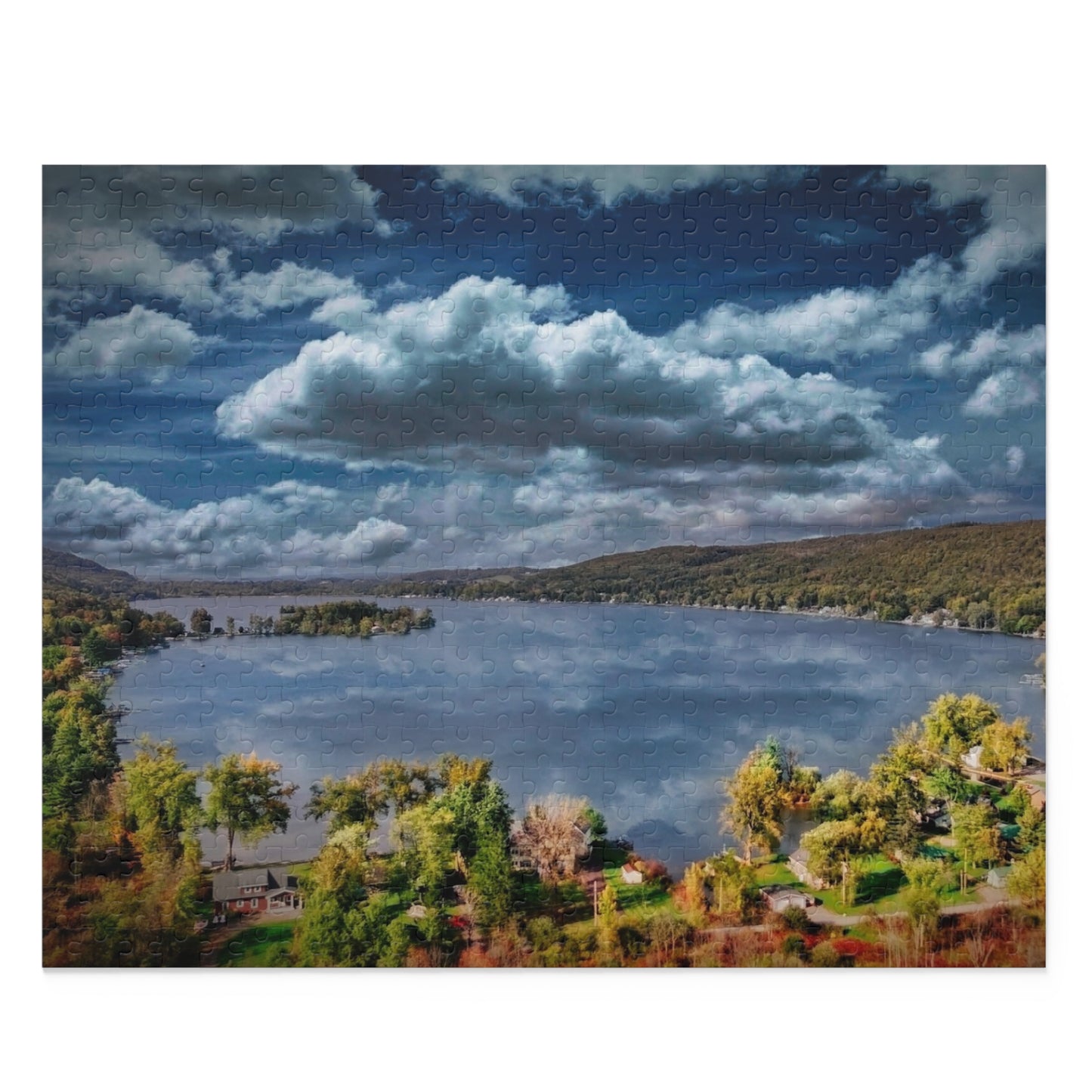 DeRuyter Reservoir Lake Puzzle (500-Piece)