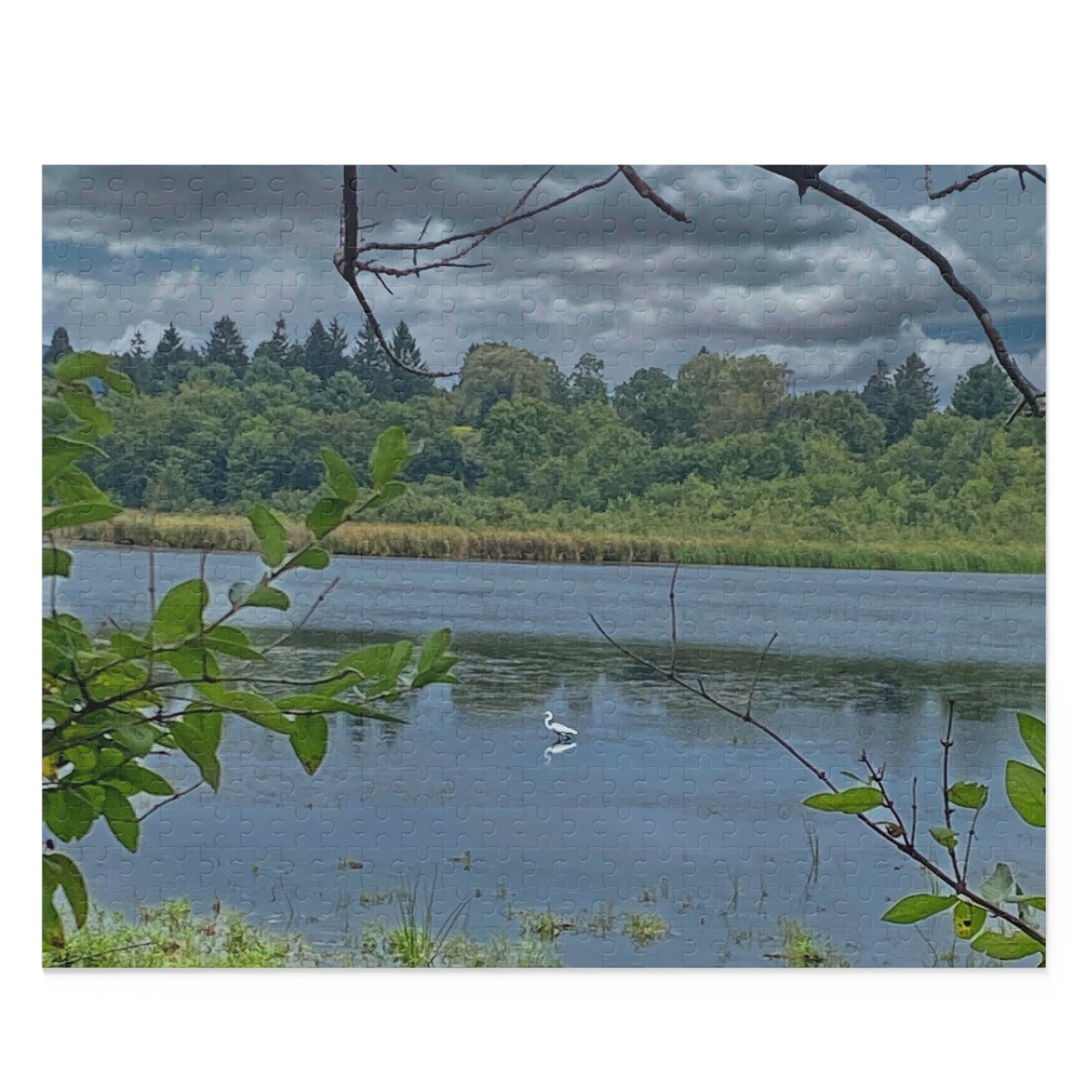 Dryden Lake 500-Piece Jigsaw Puzzle | Scenic Nature Puzzle | Perfect for Family Fun | Gift for Puzzle Lovers | Dryden NY