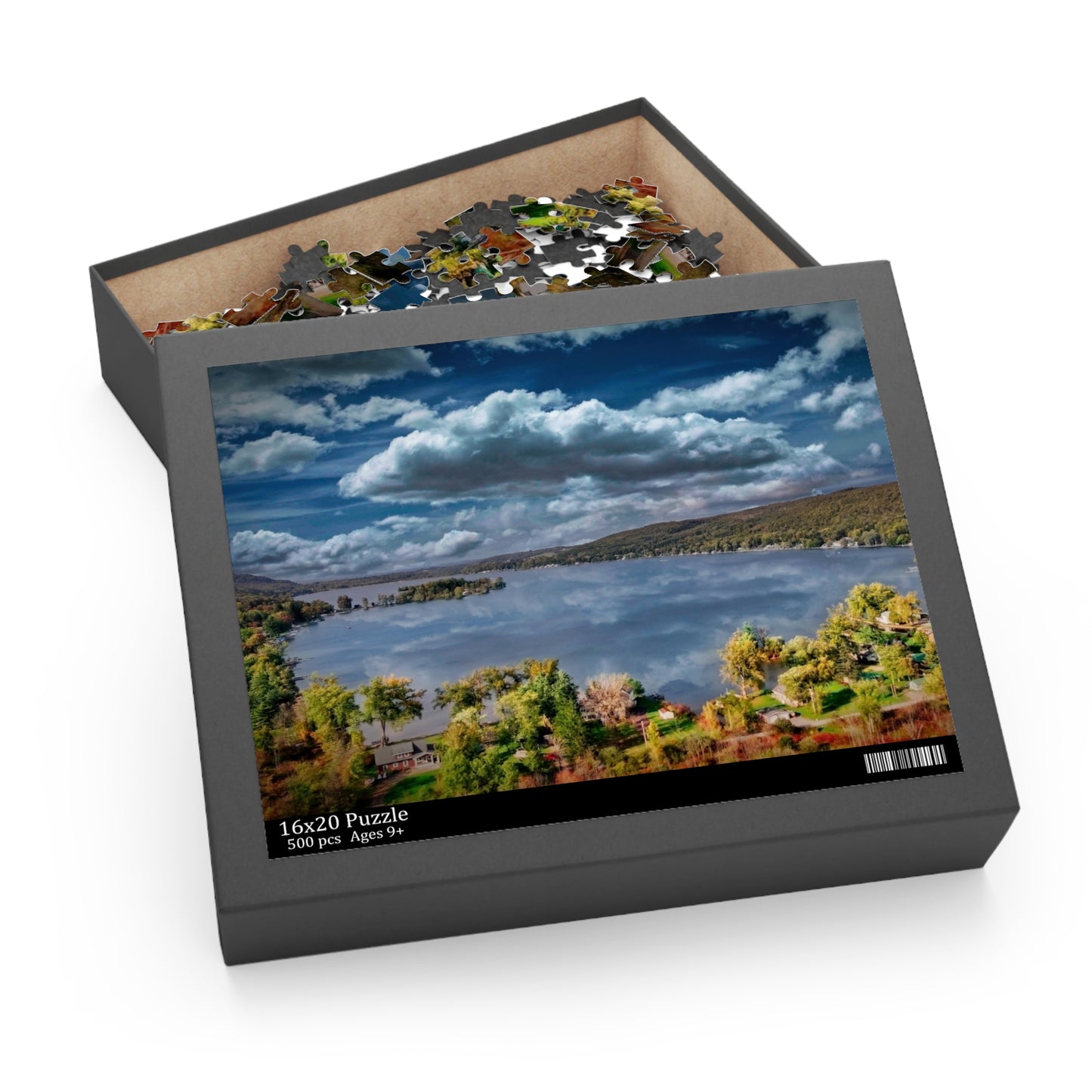 DeRuyter Reservoir Lake Puzzle (500-Piece)