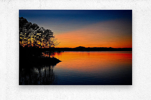 Smith Mountian Lake Sunset Glow