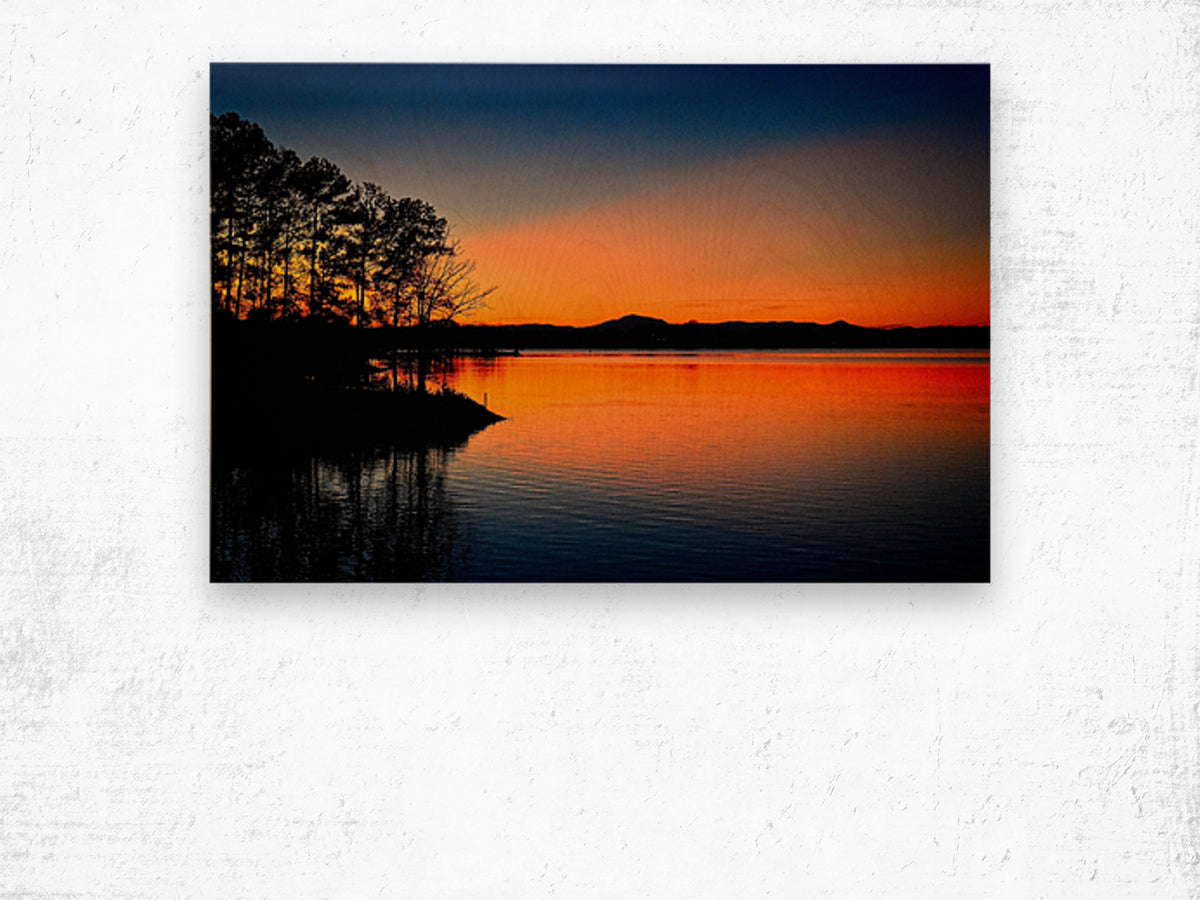 Smith Mountian Lake Sunset Glow