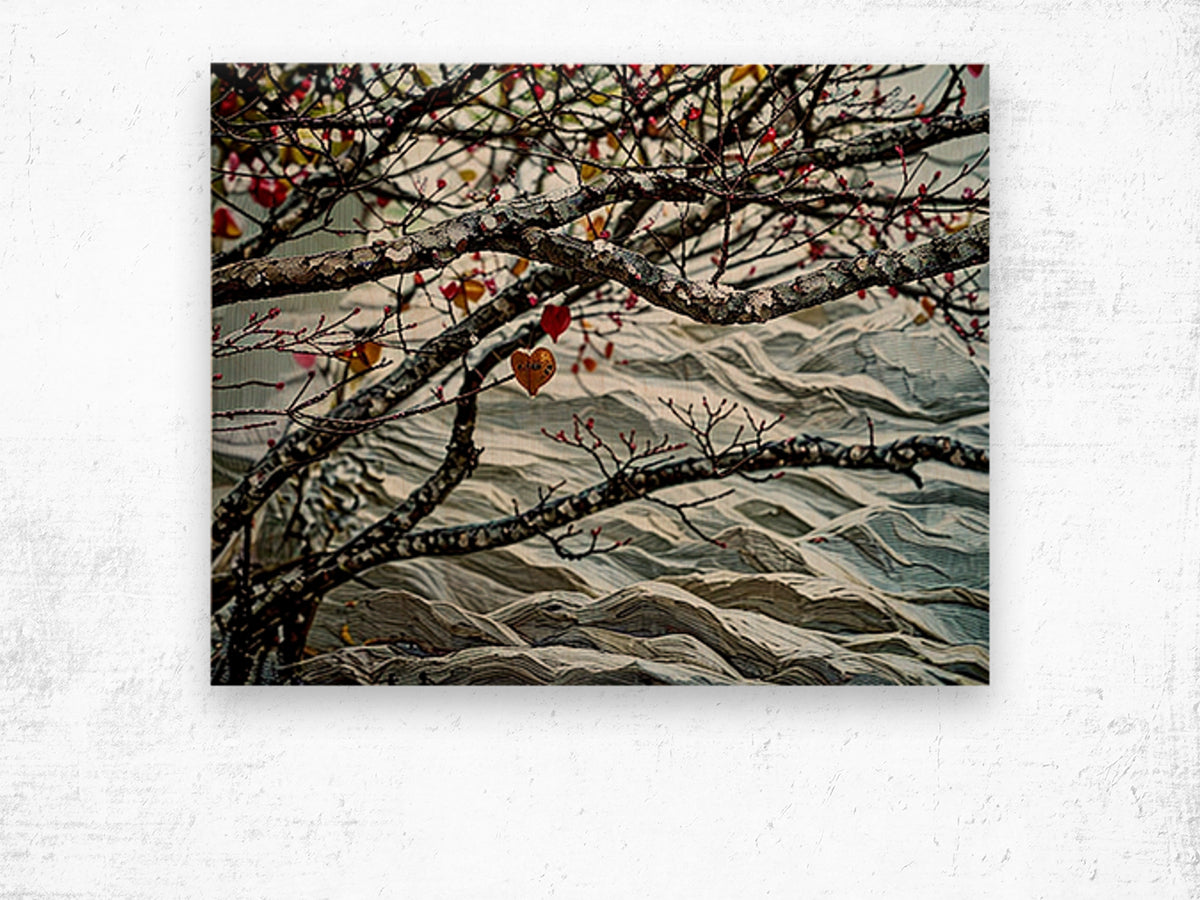 Heart Among Branches Lake Decor, Homer Nature Artwork